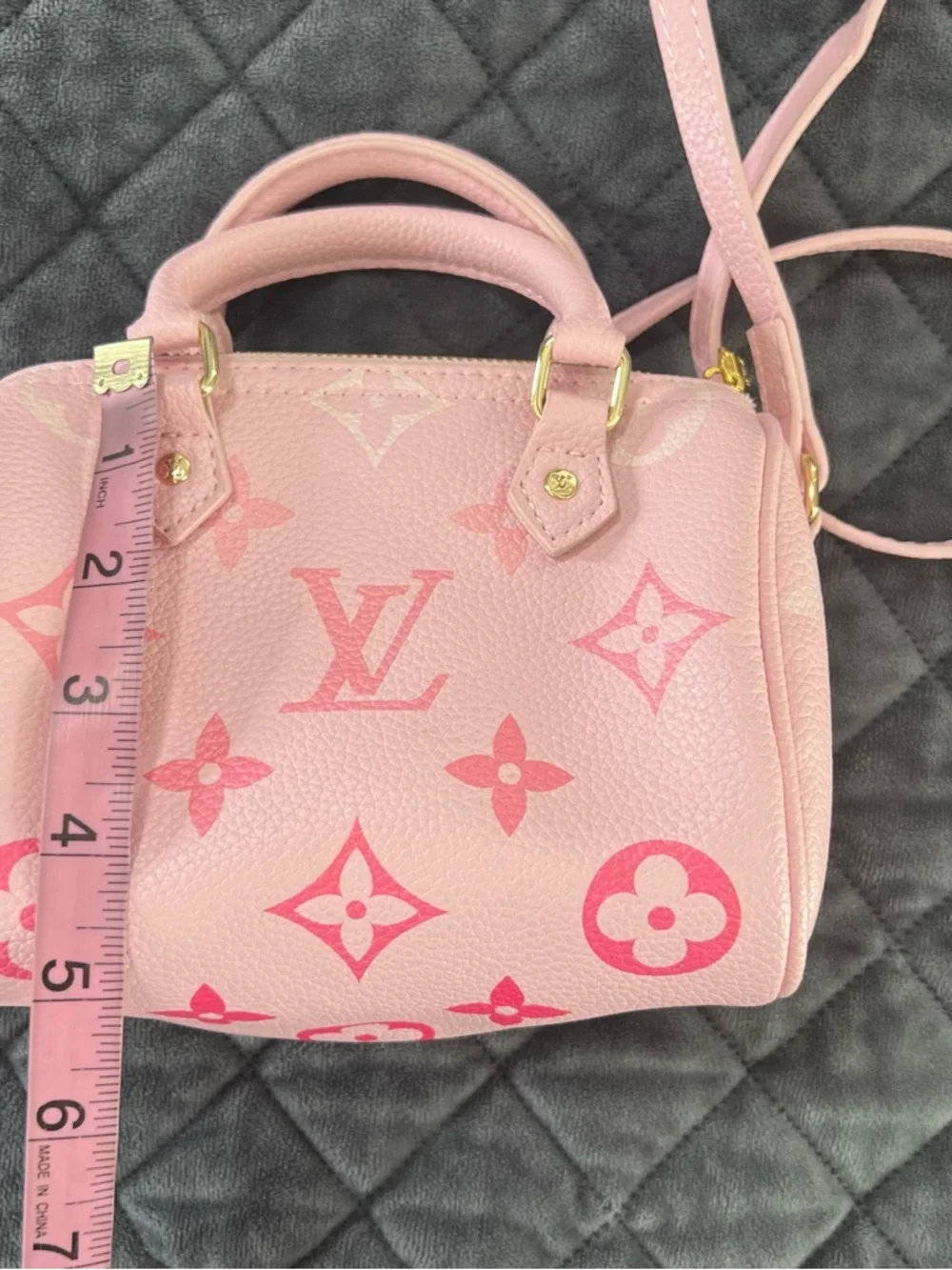 LV mini purse bag crossbody pink - Picture 8 of 11